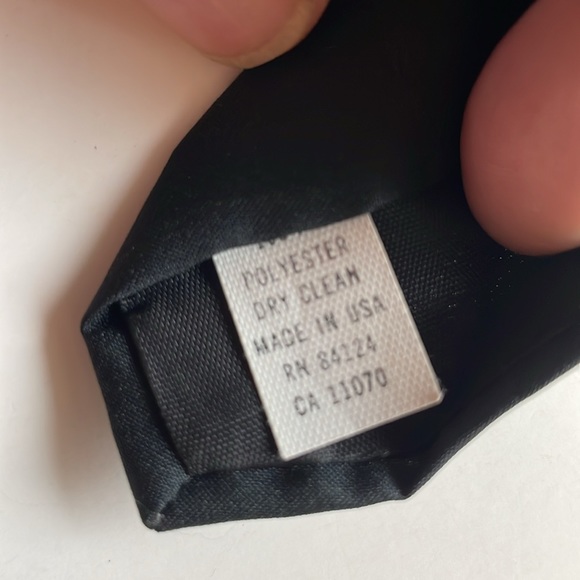 Ralph Marlin Drums Polyester necktie tie 54” X 3 5/8” vintage 1994 music rock - Picture 8 of 8